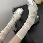 Polyester Blend Knee High Loose Stockings