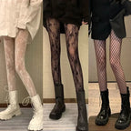 Floral Lace Mesh Women Tights