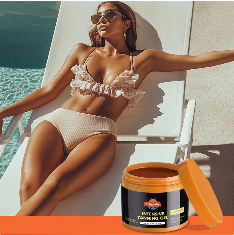 Intensive Tanning Gel Sun Bronzer Moisturizer