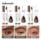 Liquid Eyebrow Pencil Multi Prong Brush Waterproof Makeup Pen