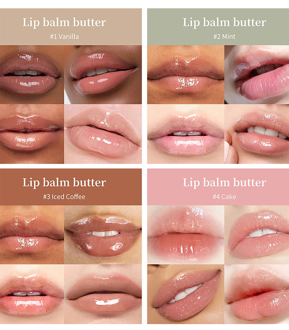 Moisturizing Lip Butter Treatment Balm for Dry Cracked Lips - 10