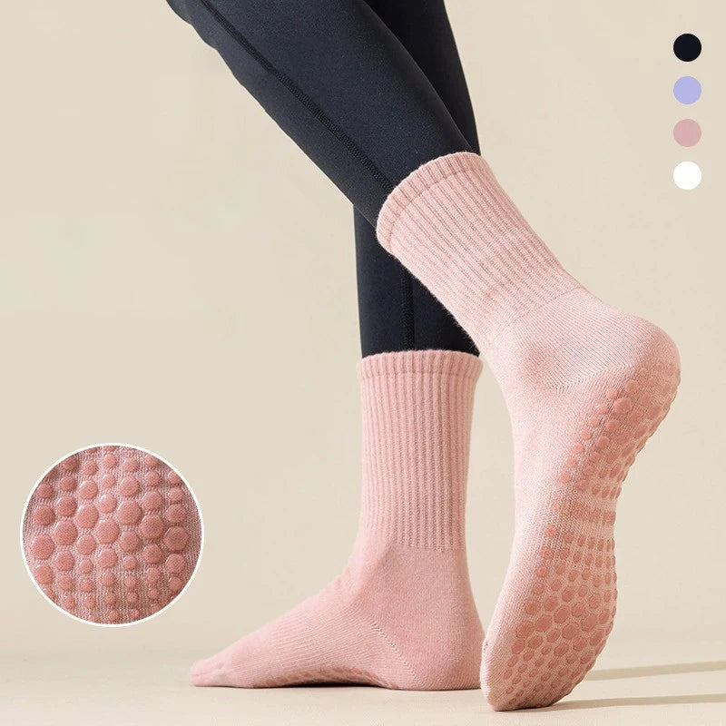 Cotton Anti Slip Yoga Sports Socks