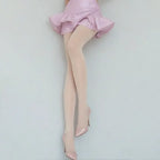 Nylon Elastane Solid Color Opaque Tights