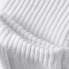 Polyester Elastane Blend Mid Calf Casual Socks for Women
