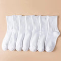 7 Pairs Polyester Elastane Mid Tube Casual Socks