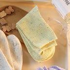 Polyester Elastane Blend Mid Tube Casual Socks