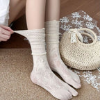 Nylon Elastane Split Toe Tabi Socks