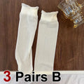 Polyester Elastane Lace Mid Tube Socks