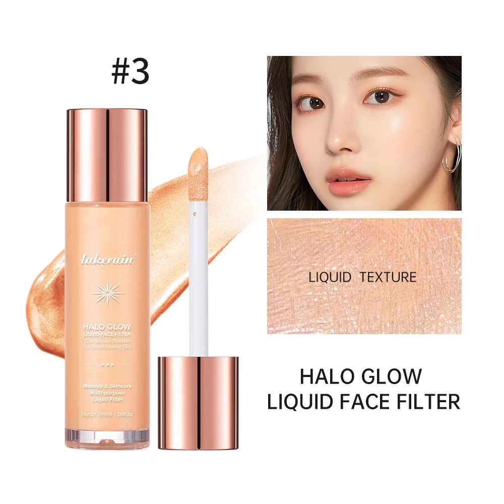 Liquid Face Highlighter Makeup Glow Serum