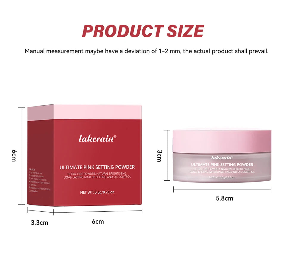 Matte Finish Loose Setting Powder Oil Control Makeup - 16
