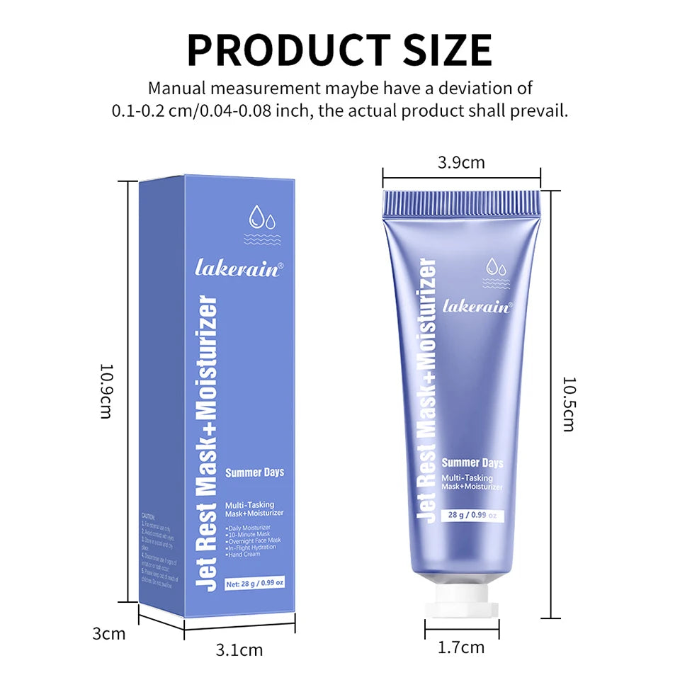 Dual Action Hydrating Face Cream and Moisturizing Mask