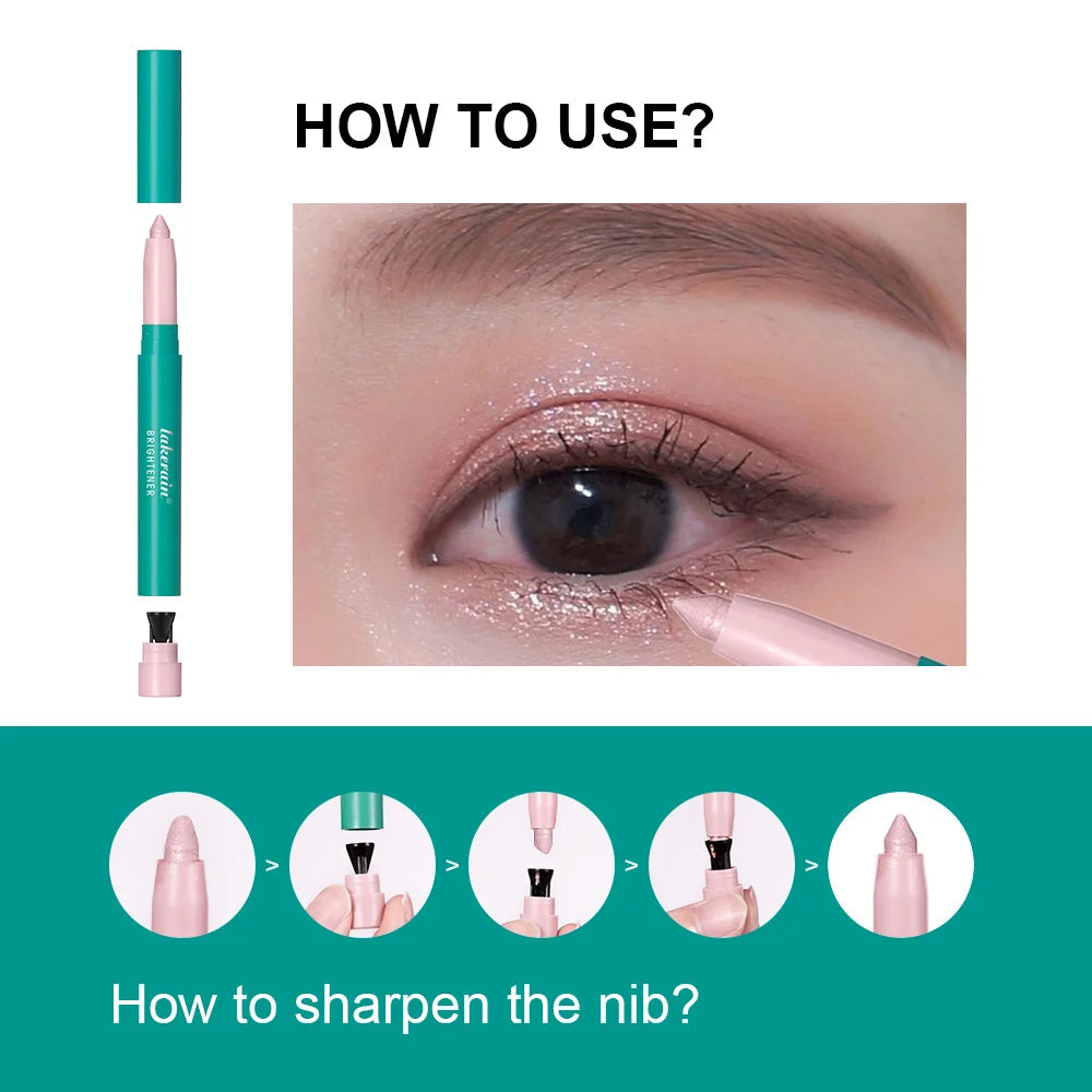 Waterproof Cream Eyeshadow Stick Brightener