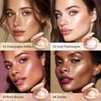 Shimmer Powder Highlighter Face Contouring Makeup