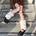 Polyester Knit Leg Warmers Women Fashion Foot Covers