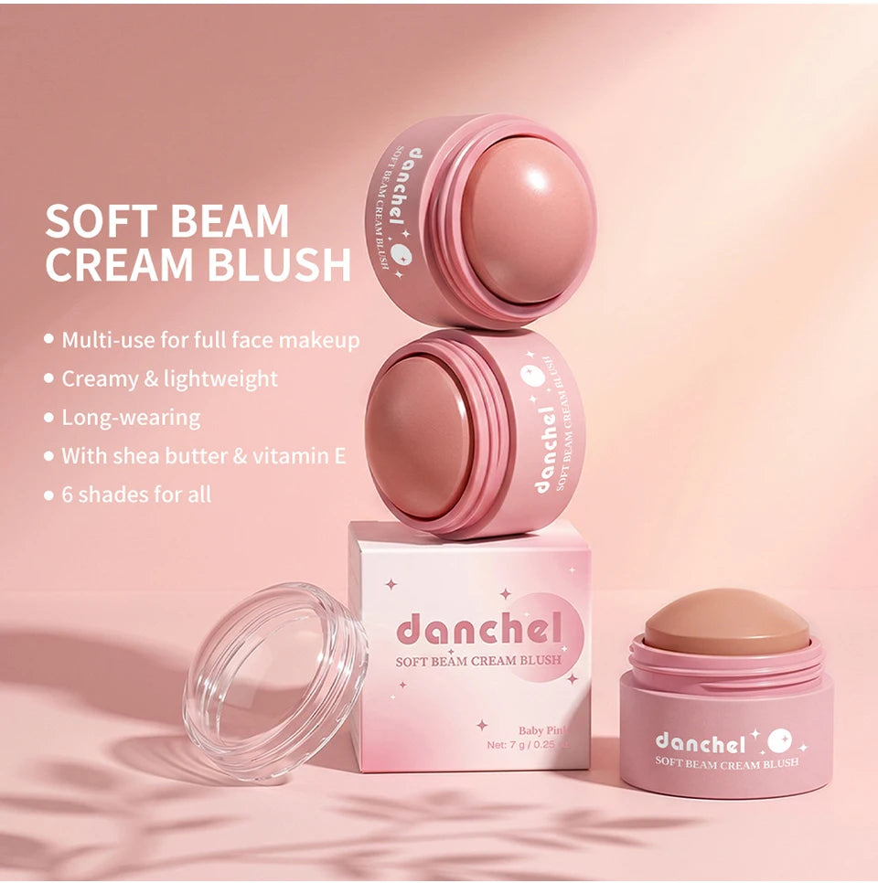 Cream Blush Makeup Pigmented Smooth Blendable Face Color - 10