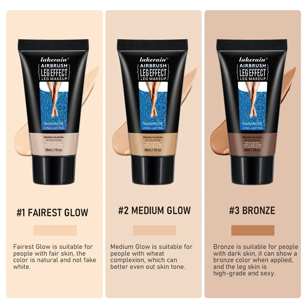 Liquid Leg Makeup Foundation Waterproof Body Concealer