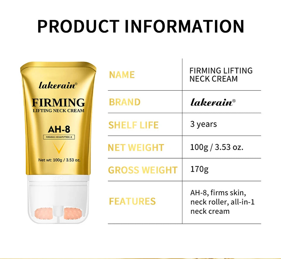 Firming Neck Cream with Roller Applicator 100g