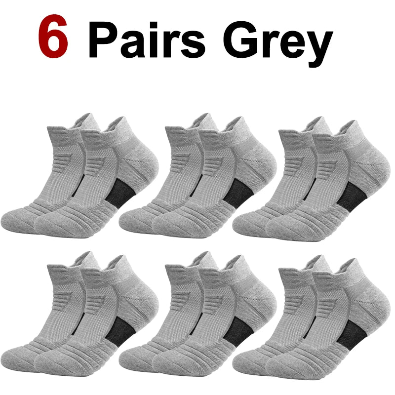Polyester Elastane Athletic Ankle Socks - 21
