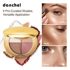 Powder Highlighter and Bronzer Face Makeup Palette