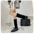 Polyester Elastane Acrylic Leg Warmers for Women