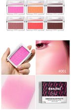 Matte Embossed Powder Blush Palette for Natural Cheek Color
