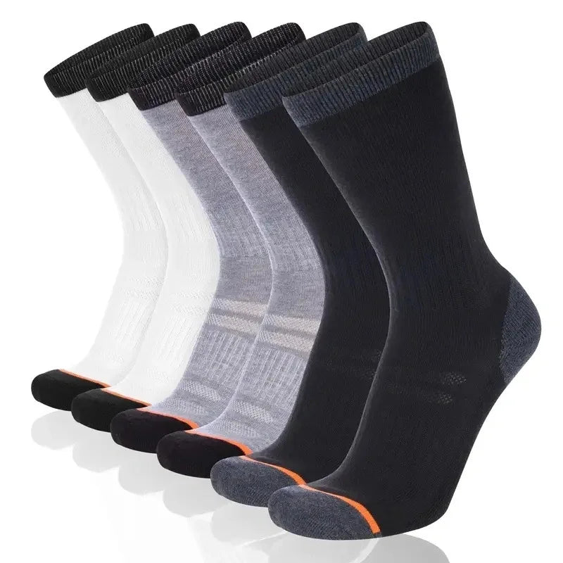 Polyester Elastane Crew Socks For Men - 2