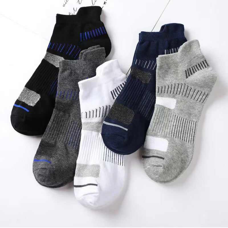 Polyester Blend Ankle Socks Sports Performance Footwear