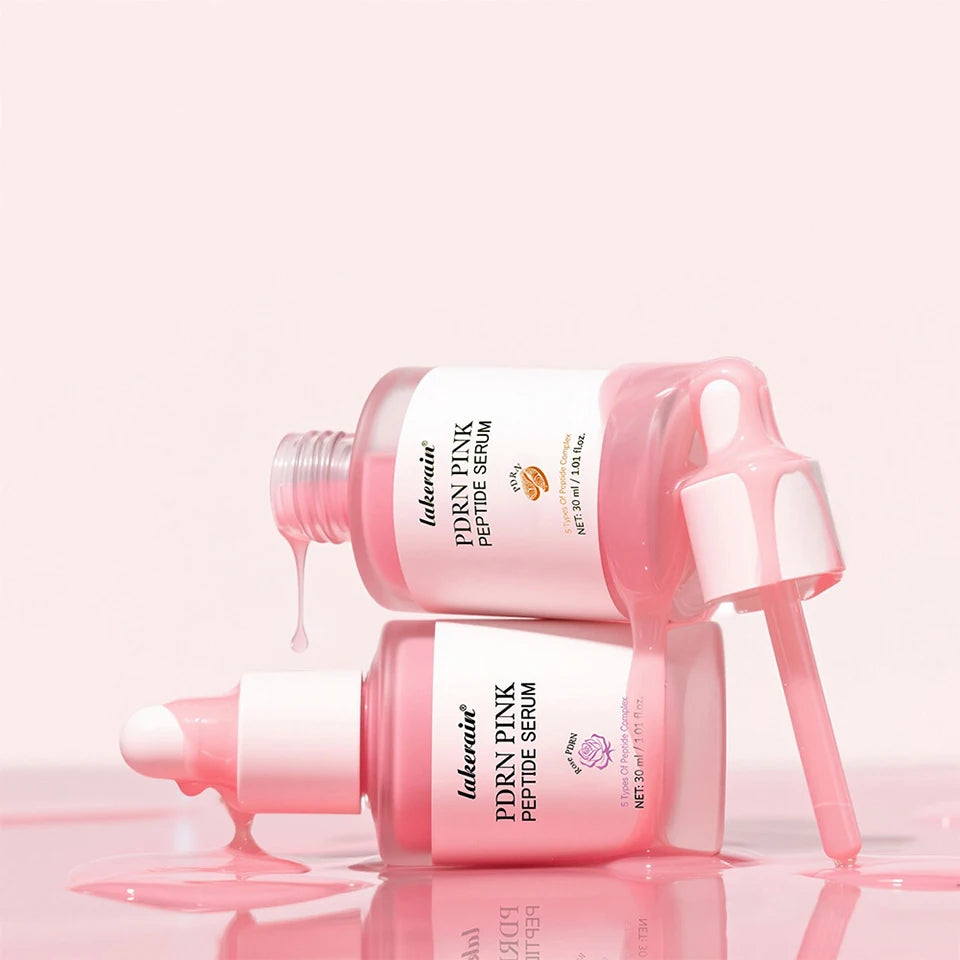 Pore Refining Toner Pads and Peptide Facial Serum Skin Care Set