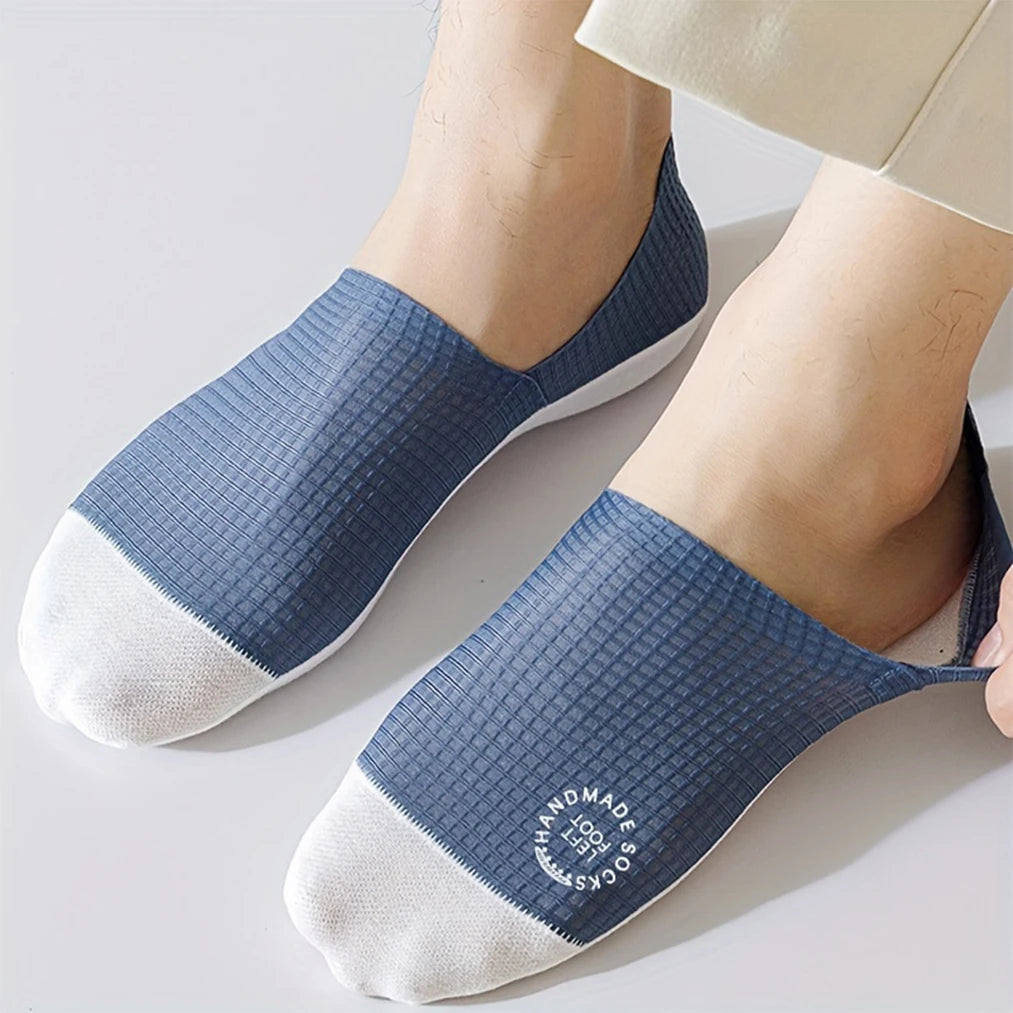 Cotton Blend Low Cut Breathable Invisible Socks - 11