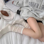 Polyester Blend Knee High Loose Stockings