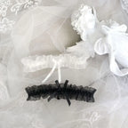 Lace Floral Bowknot Garter Leg Ring for Women