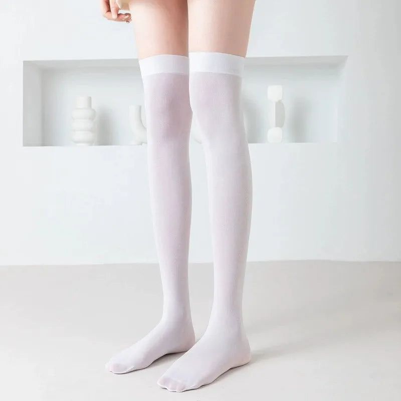 Nylon Spandex Knee High Stockings