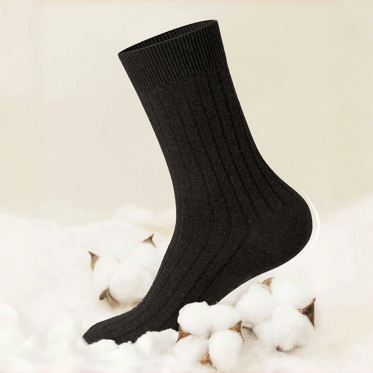 Polyester Elastane Crew Socks Ten Pack