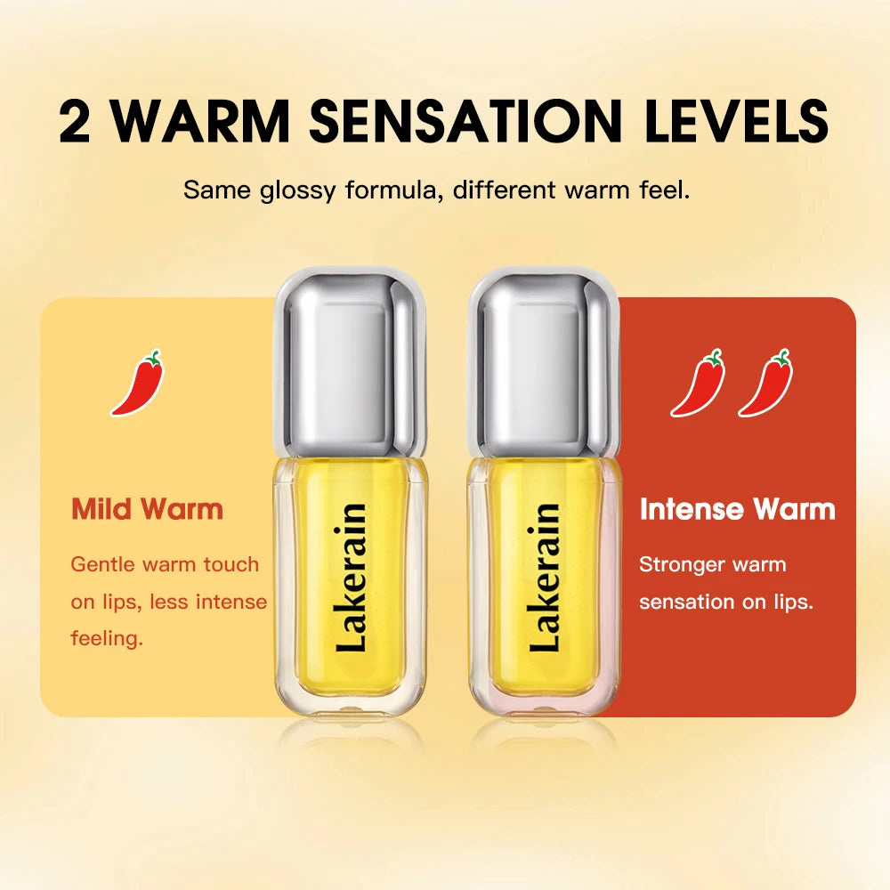 Spicy Lip Plumping Serum Gloss Hydrating Volumizer