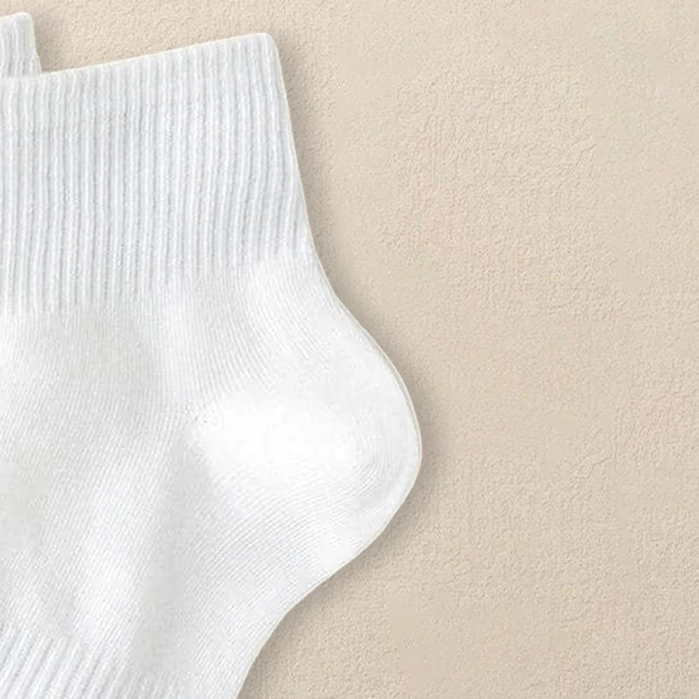 Polyester Blend Casual Low Tube Socks Set