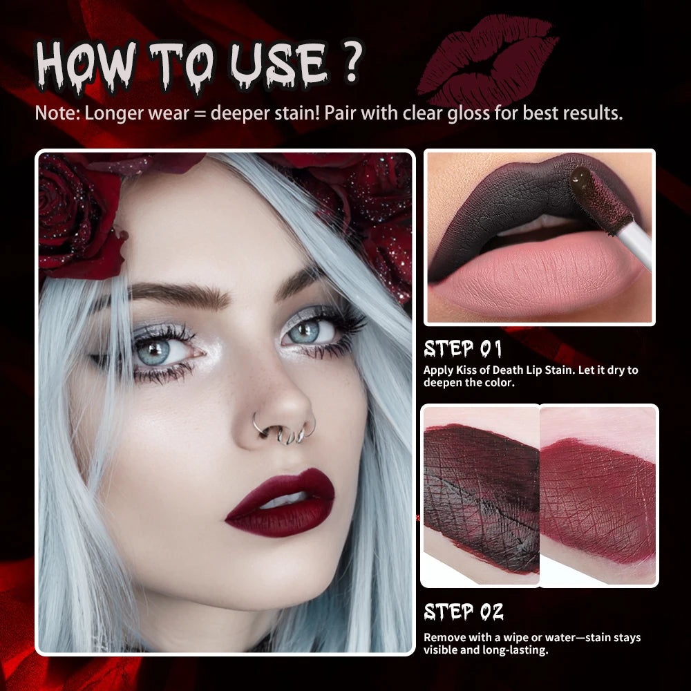 Waterproof Liquid Lip Stain Set - 15