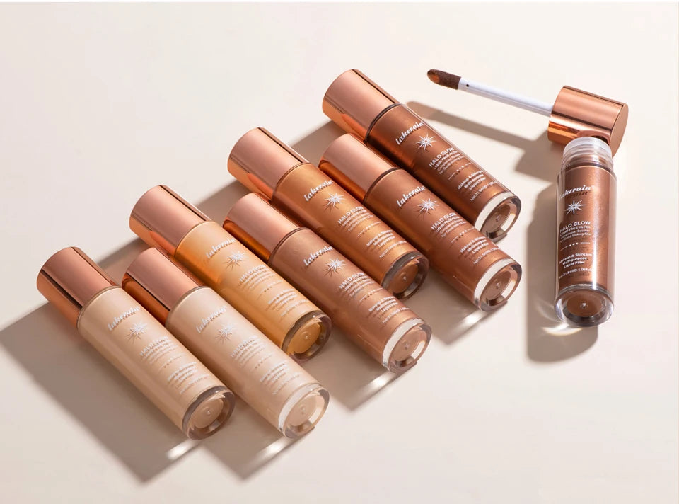 Liquid Face Highlighter Makeup Glow Serum