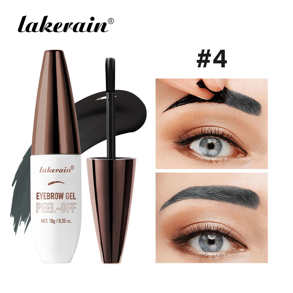 Waterproof Peel Off Eyebrow Tint Liquid Dyeing Cream - 23