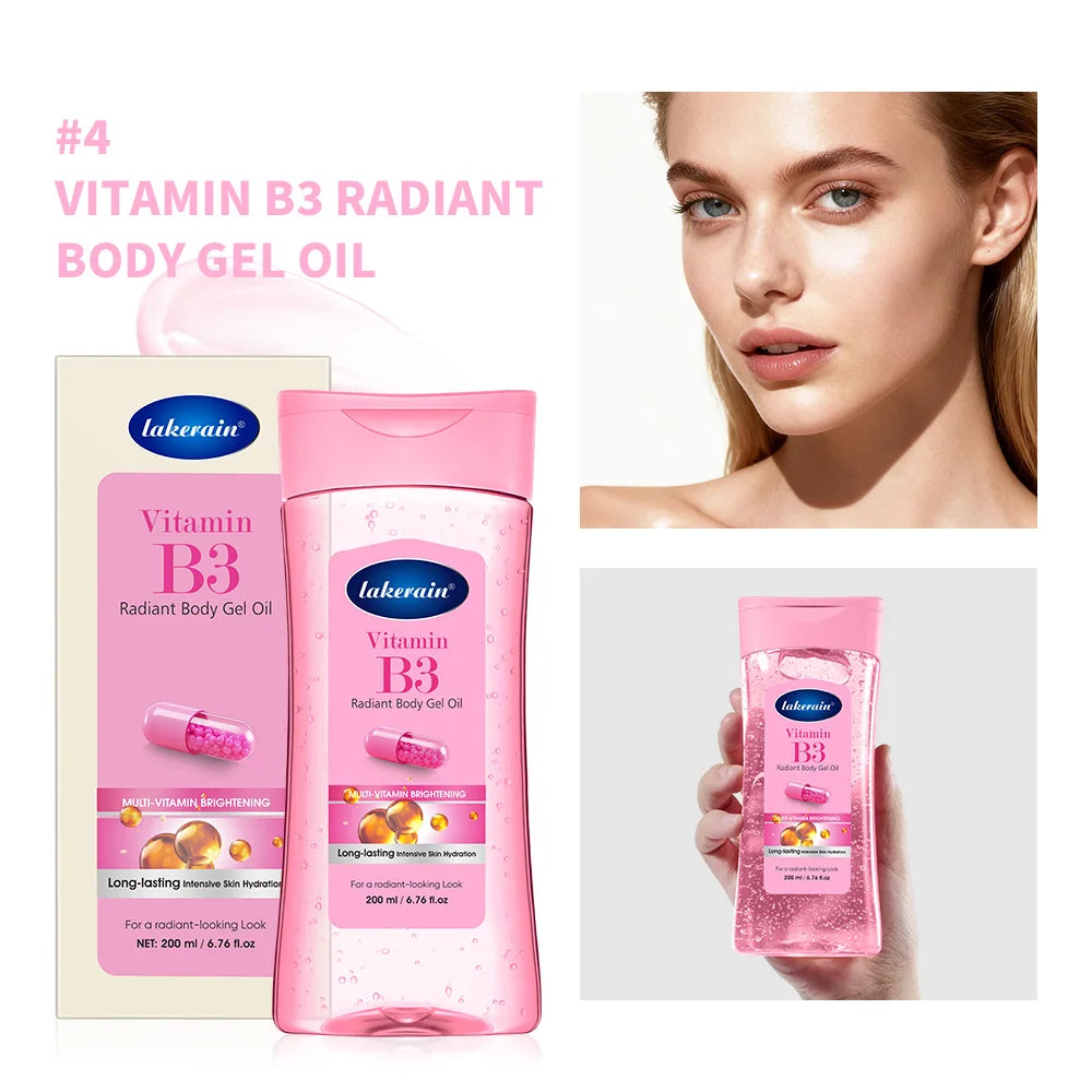 Moisturizing Shimmer Body Gel Oil Hydrating Skin Care