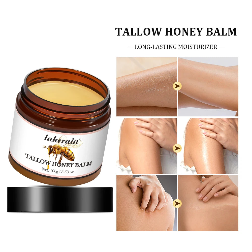 Beef Tallow and Honey Moisturizing Face and Body Cream - 5
