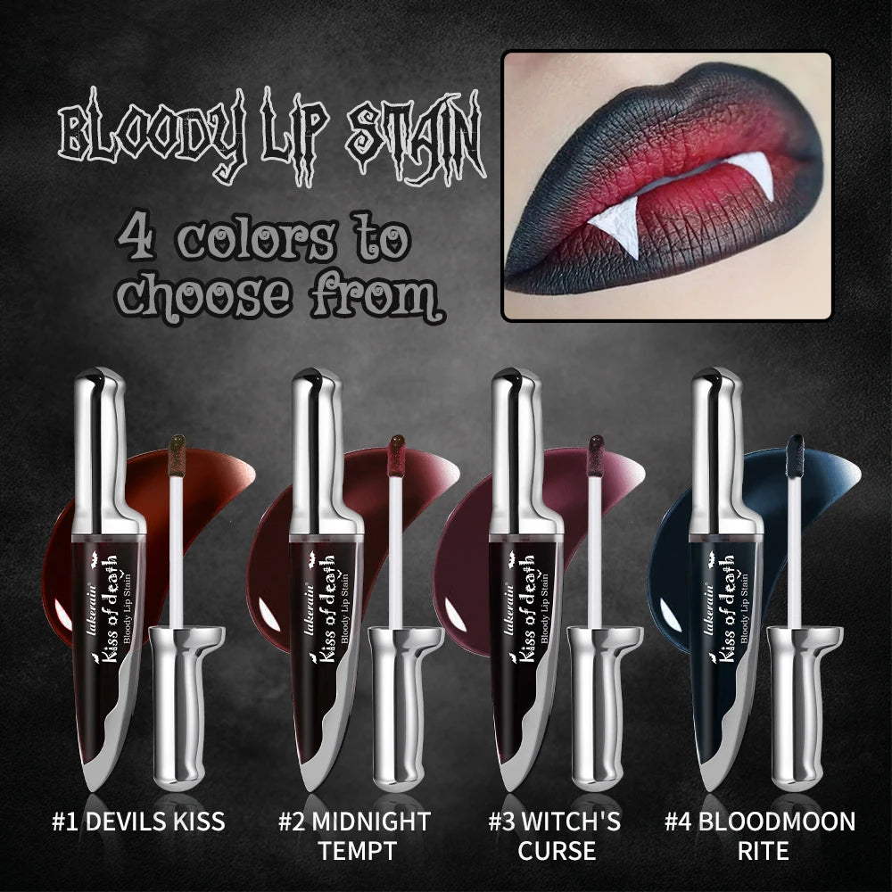 Waterproof Liquid Lip Stain Set - 3