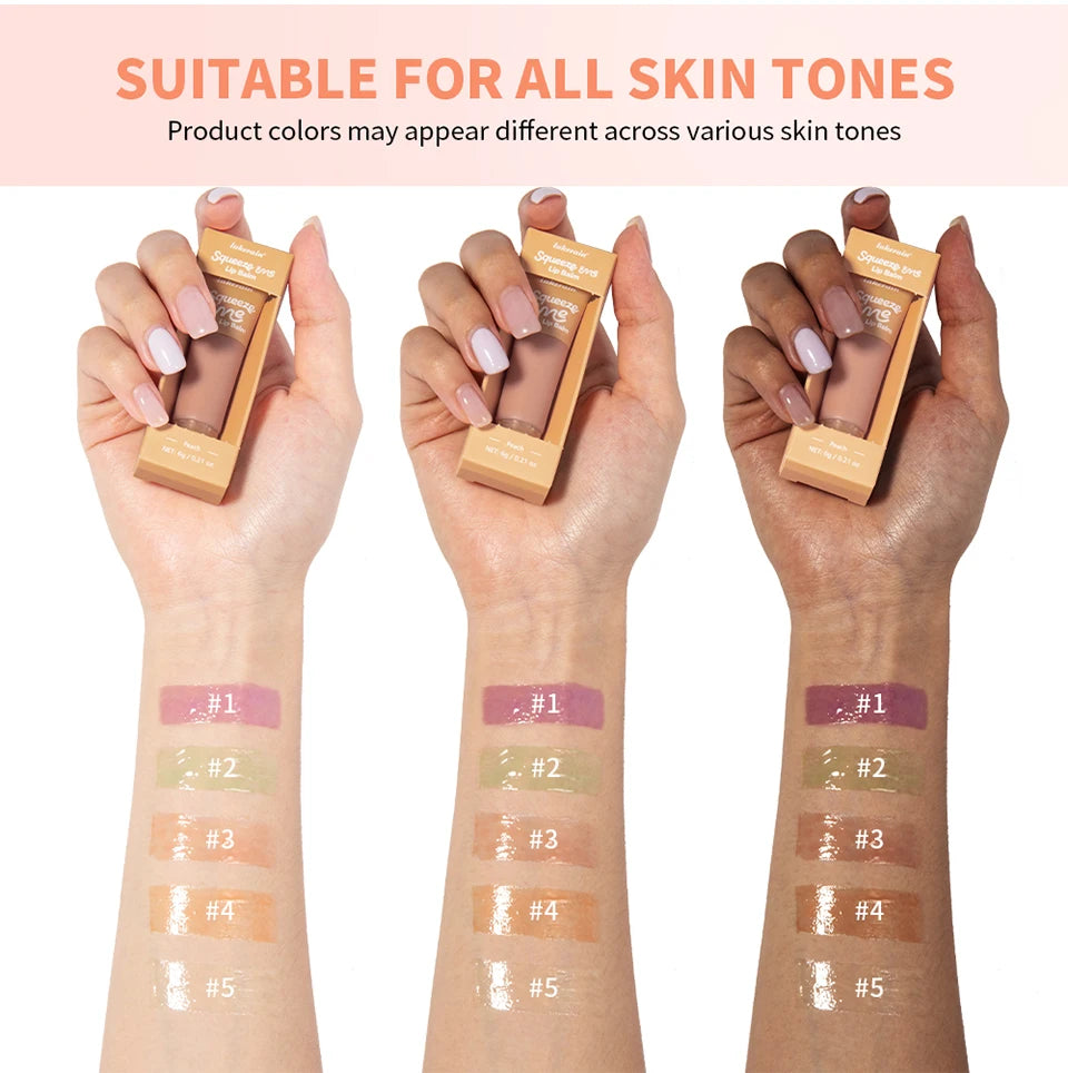 Tinted Moisturizing Lip Balm For Dry Chapped Lips