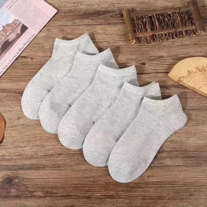 Mens Polyester Spandex Low Cut Ankle Socks