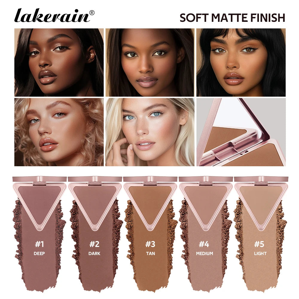 Matte Bronzer Powder Face Contour Makeup