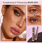 Waterproof Lengthening and Volumizing Eyelash Mascara