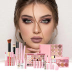 Full Face Cosmetic Makeup Kit with Brushes