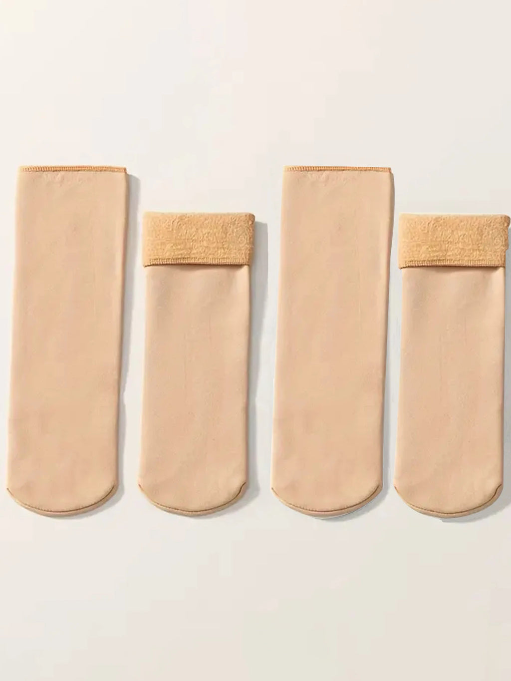 Thick Velvet Fleece Lined Winter Socks