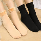 Thick Fleece Lined Winter Socks for Women