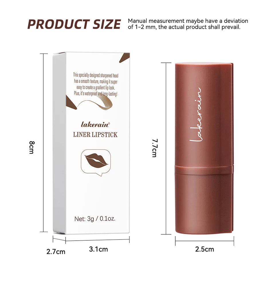 Matte Velvet Lip Liner And Lipstick Duo - 14