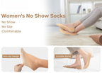 Nylon Elastane Invisible Low Cut Non Slip Liner Socks